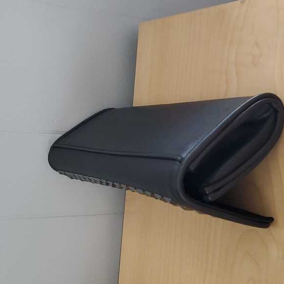 Forever 21 Black Studded Clutch - Picture 7 of 11